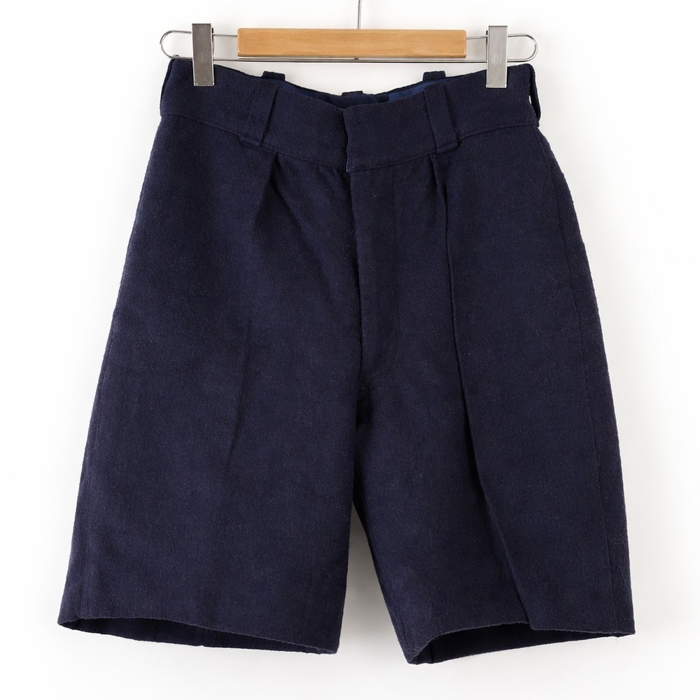 Vintage Boy Scouts Canada Official Design Wool Shorts Navy Uniform